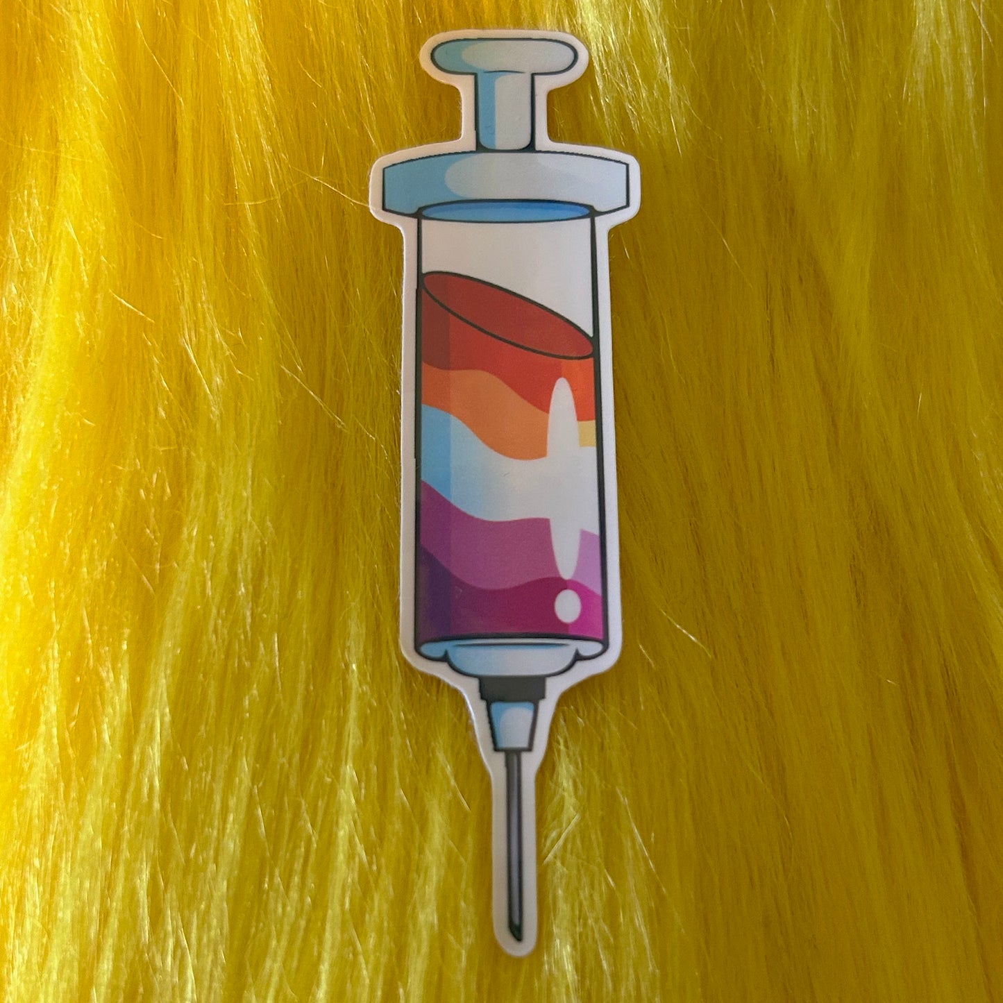 Pride Syringe Stickers
