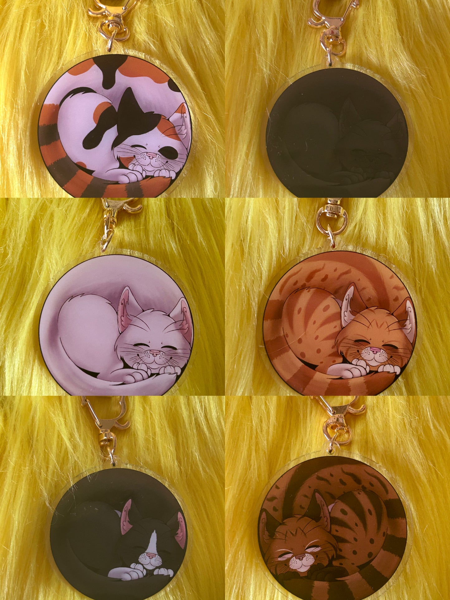 Cat Acrylic Charms