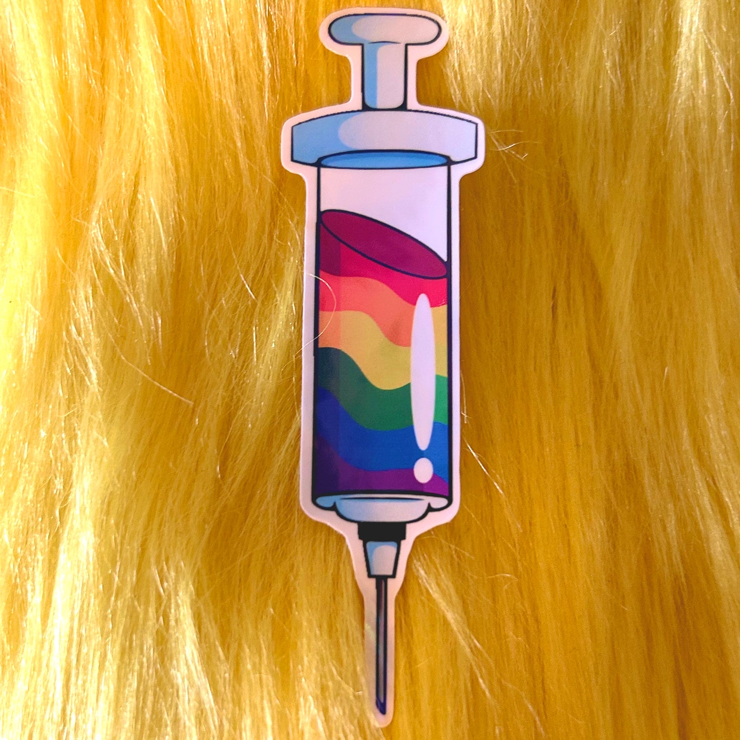 Pride Syringe Stickers