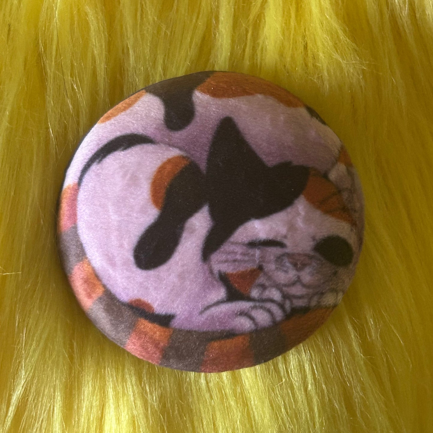 Cat Plush Buttons