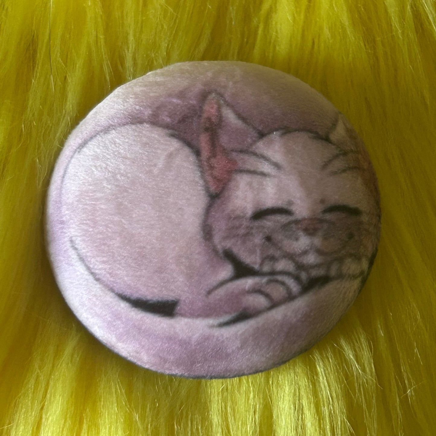 Cat Plush Buttons