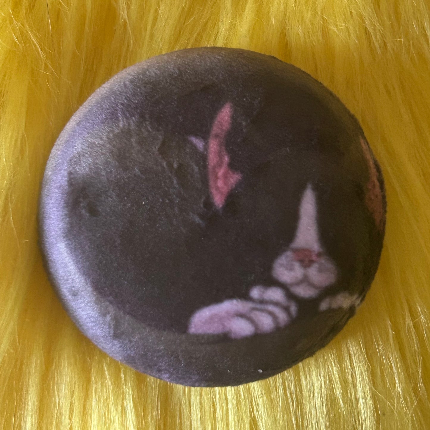Cat Plush Buttons