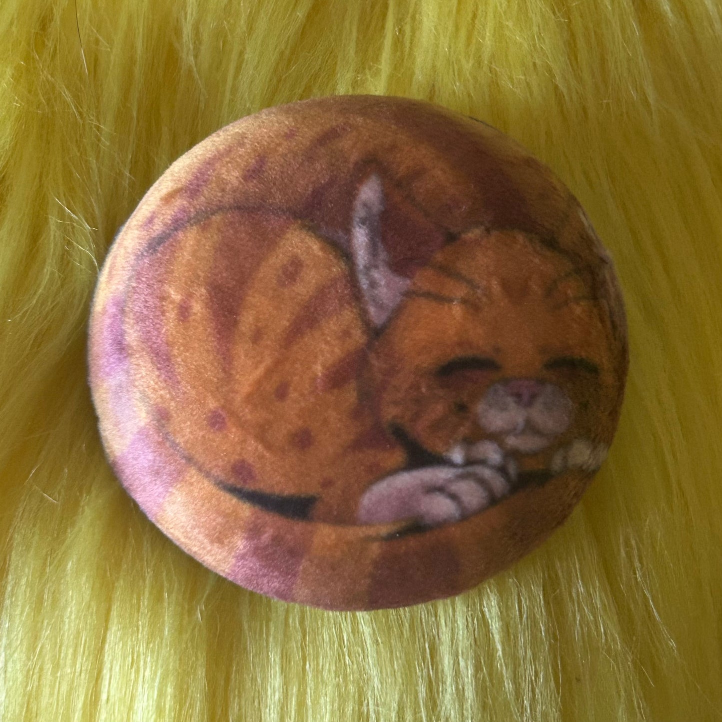 Cat Plush Buttons